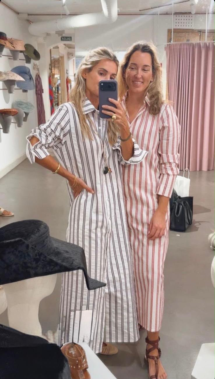 Vestido Camisero Safi Gris