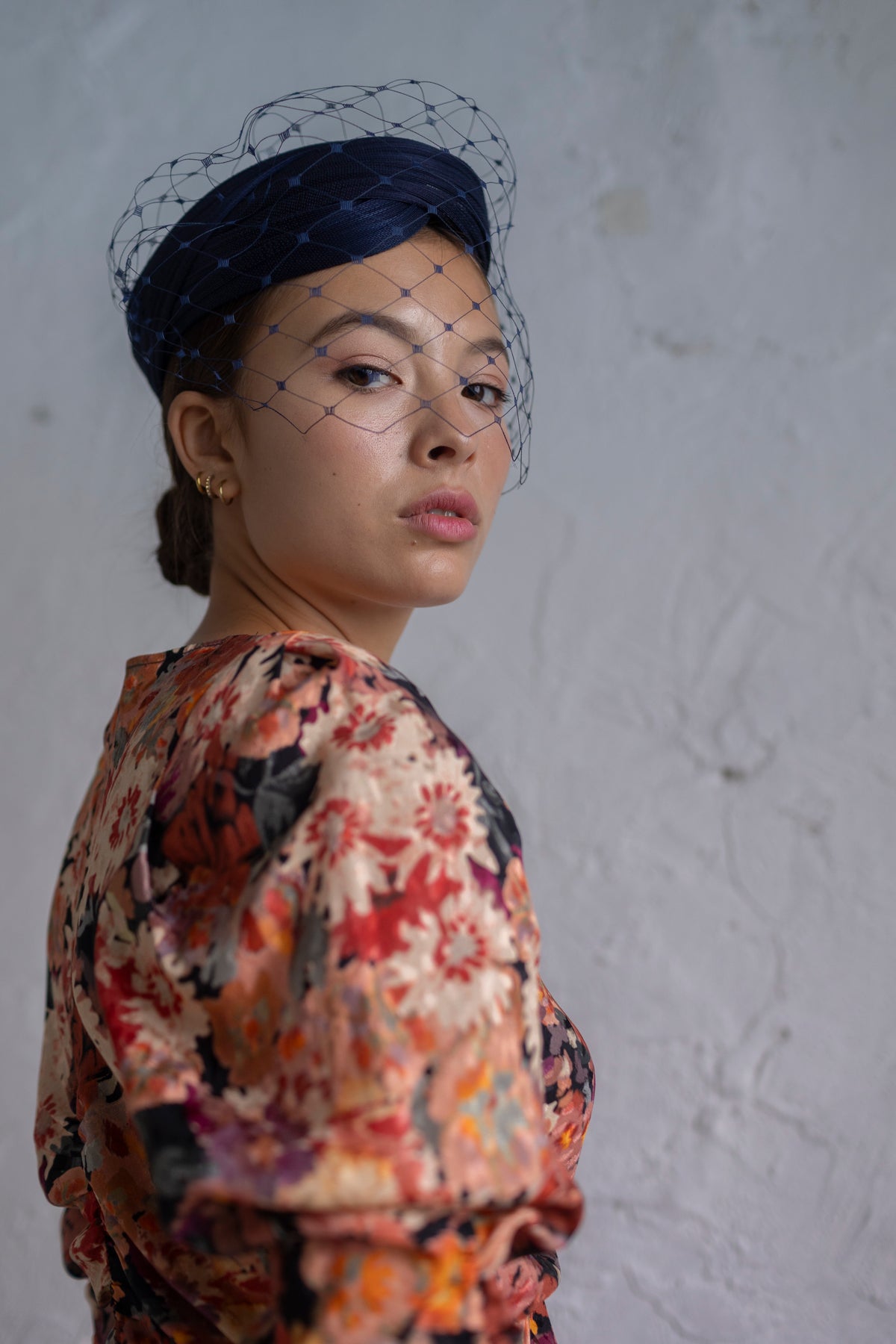 VILHA GUEST HEADDRESSES navy blue 