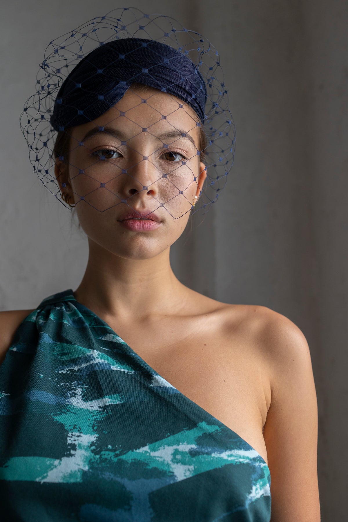 VILHA GUEST HEADDRESSES navy blue 