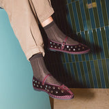 Mae Silver Wine Flabelus