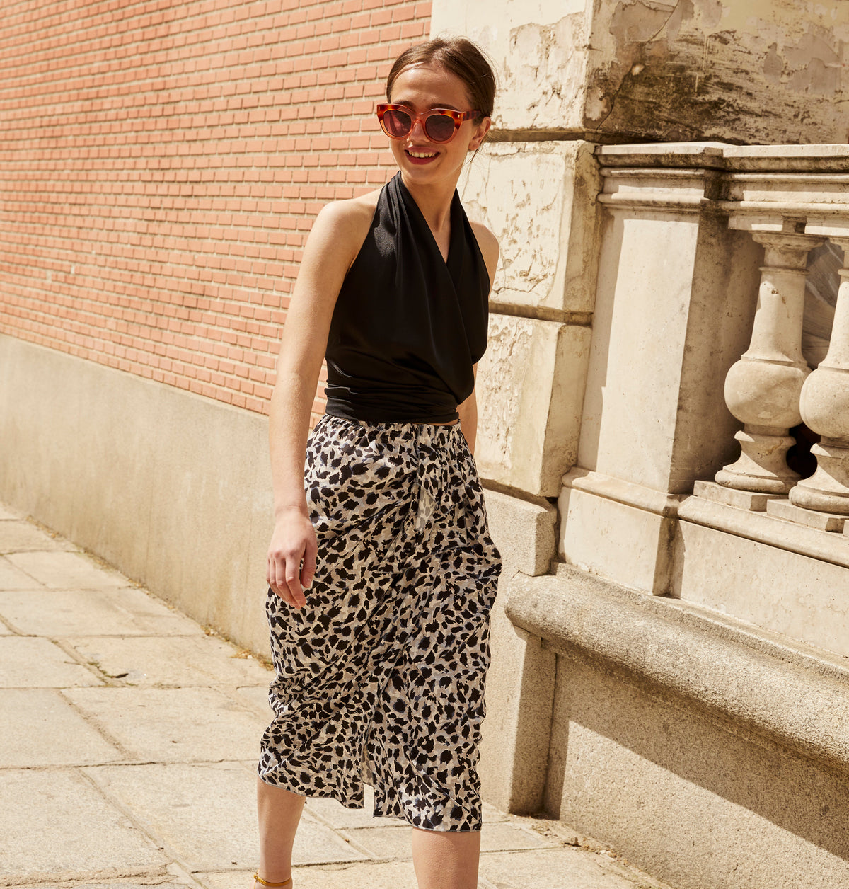 Falda Patrizia Animal Print