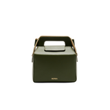 SAONARA Kukito bag army green/cream leather