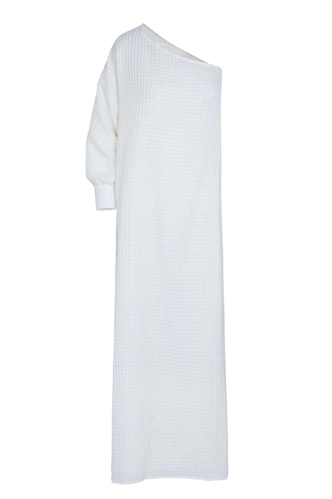 Begonia Vichy white dress