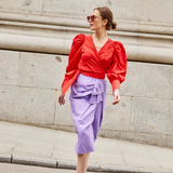 Falda Patrizia Violet
