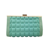 Matelasse bag WATER GREEN 1