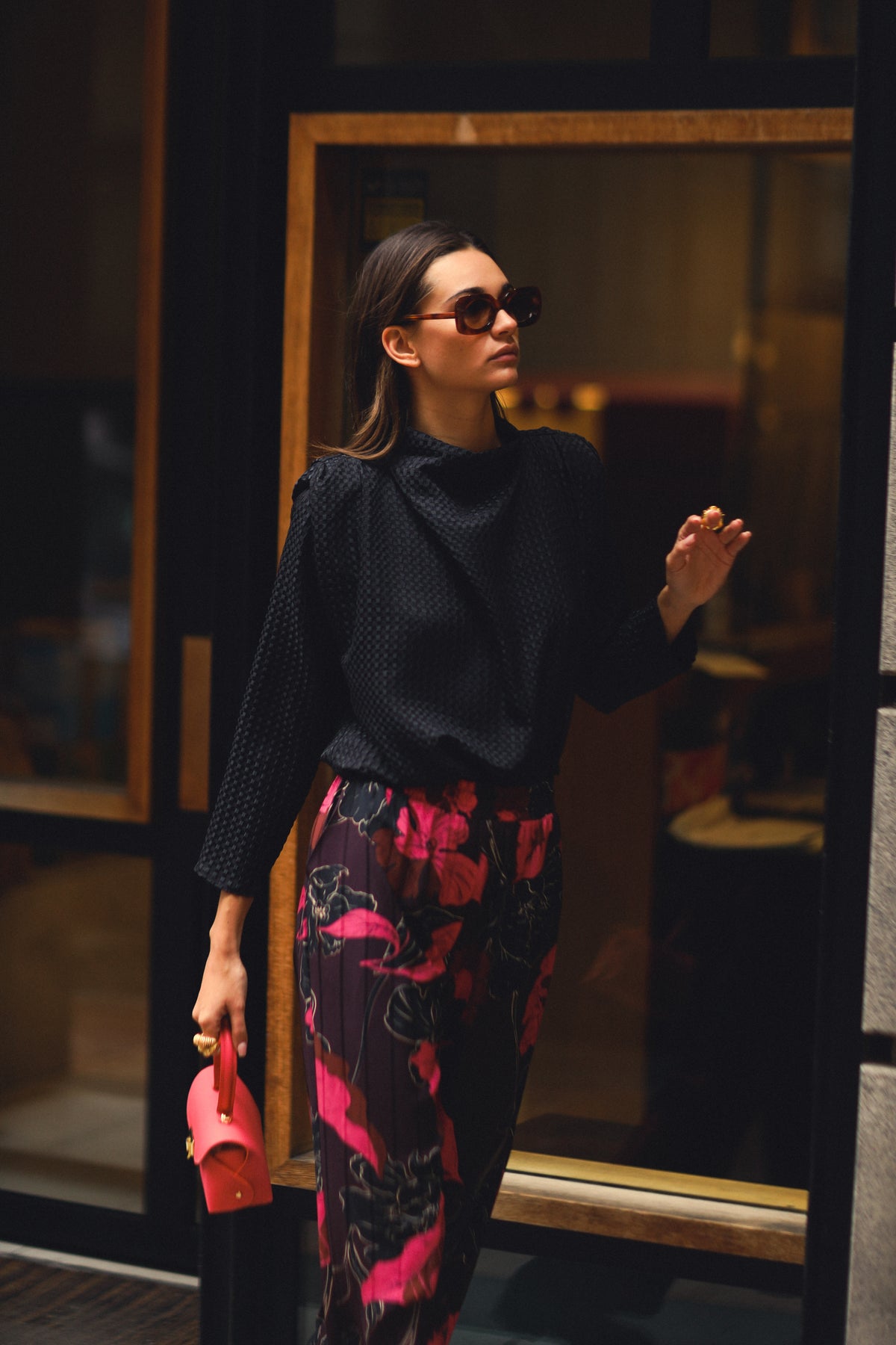 Laure Vichy Shirt Black