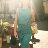 Vestido Cyntia Turquesa