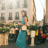 Vestido Cyntia Turquesa