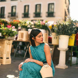 Vestido Cyntia Turquesa