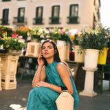 Vestido Cyntia Turquesa