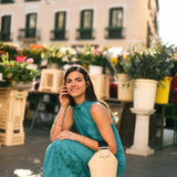 Vestido Cyntia Turquesa