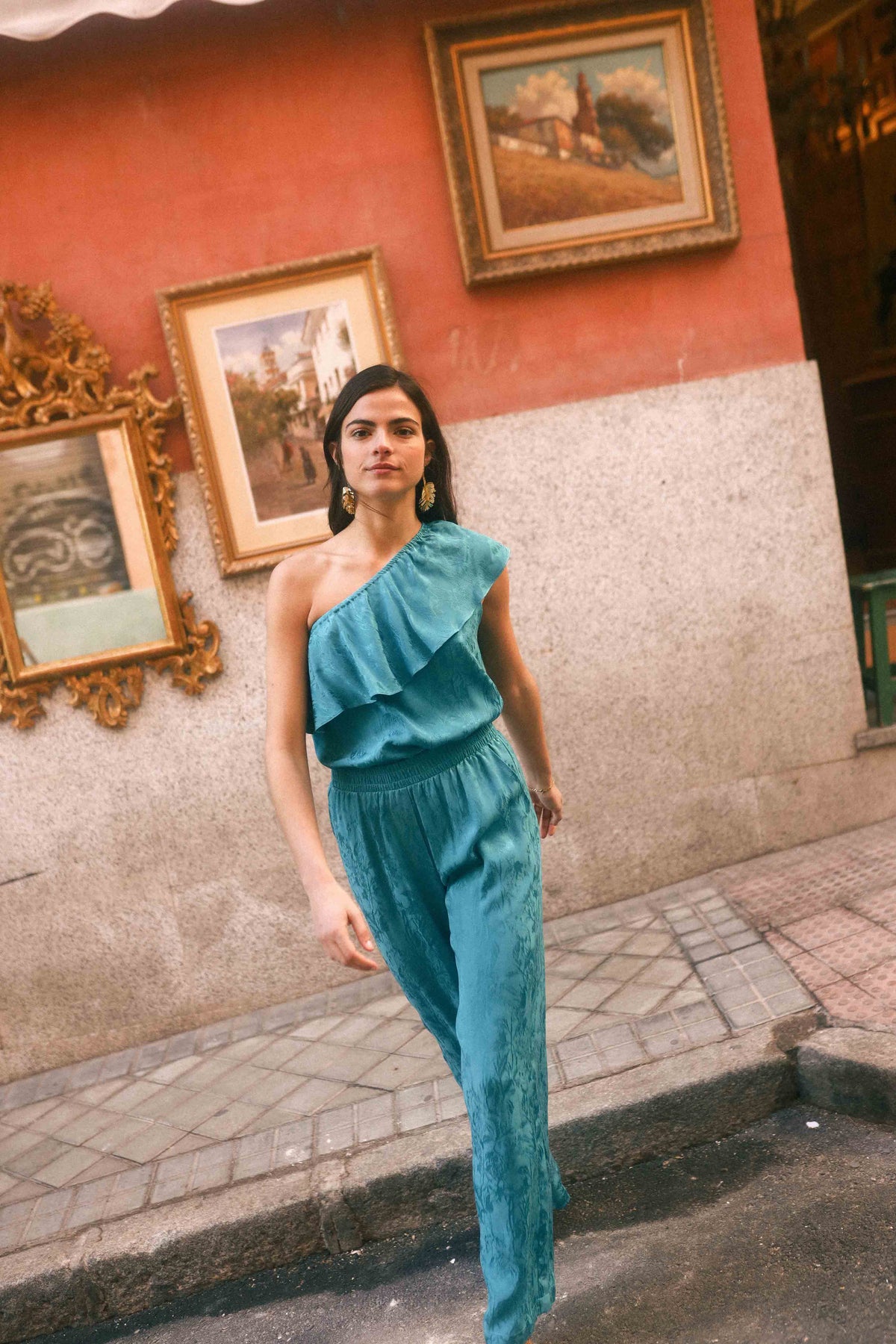 Pantalón Diana Turquesa