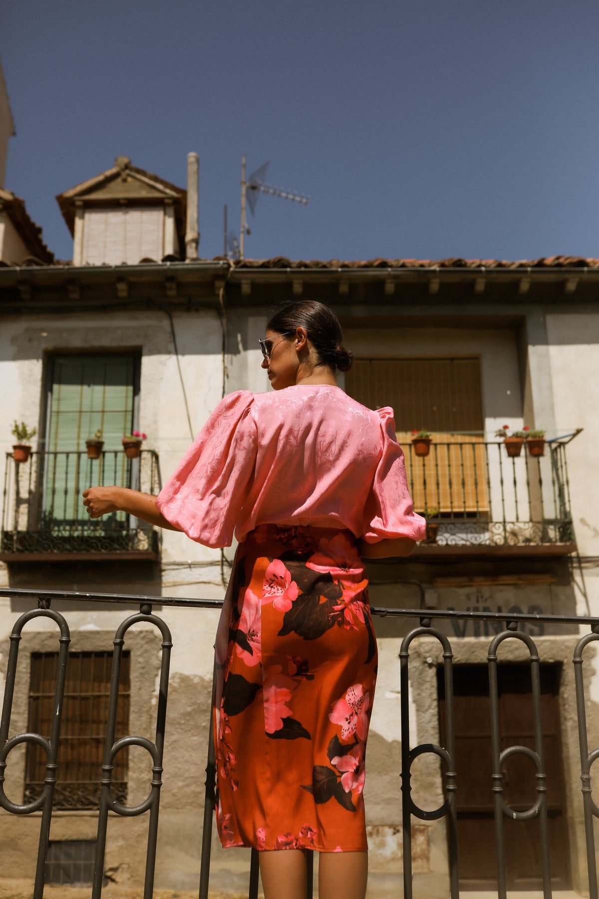 Falda Alessandra Tropical Teja