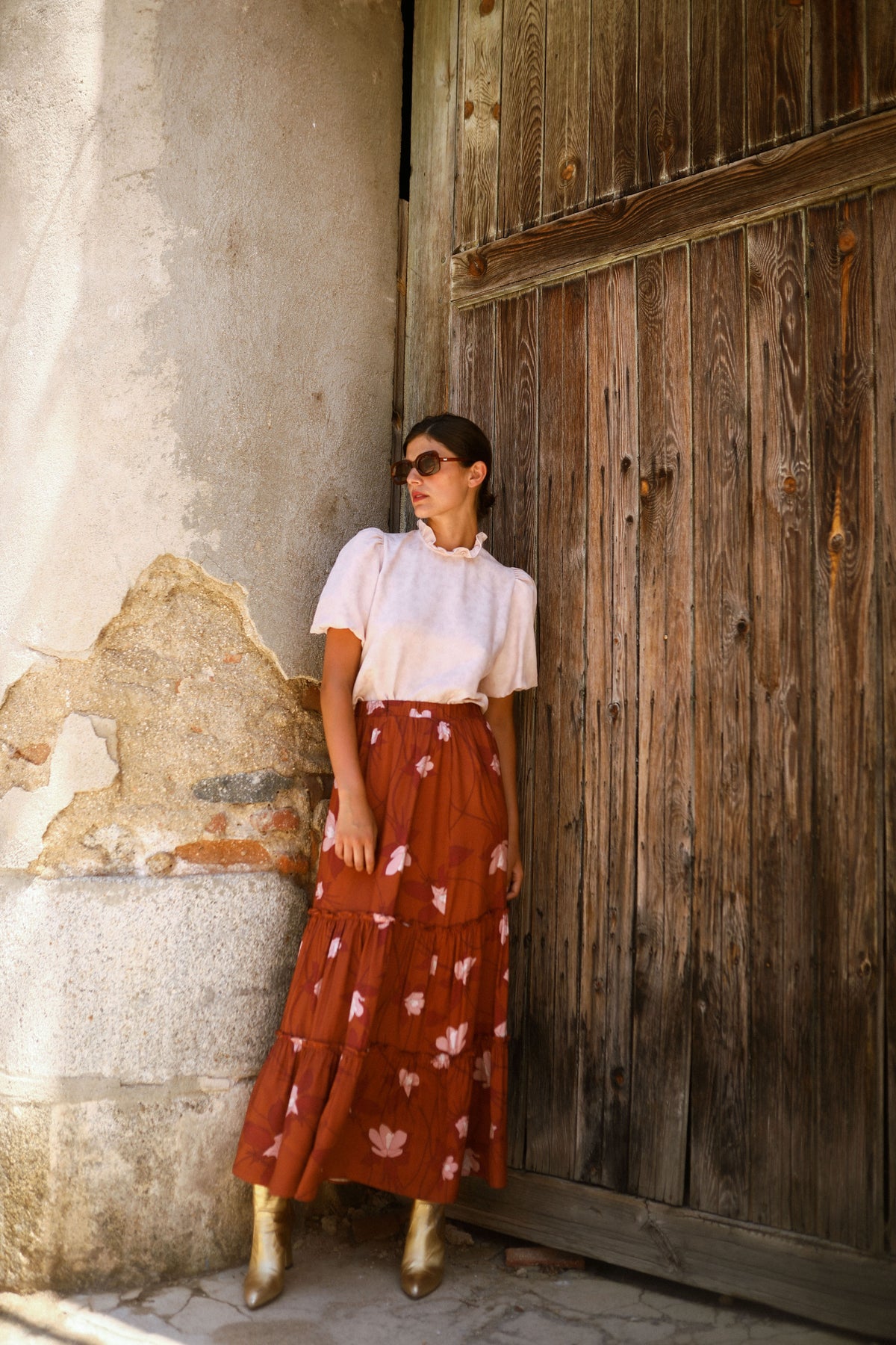 Lupitta Brown Skirt