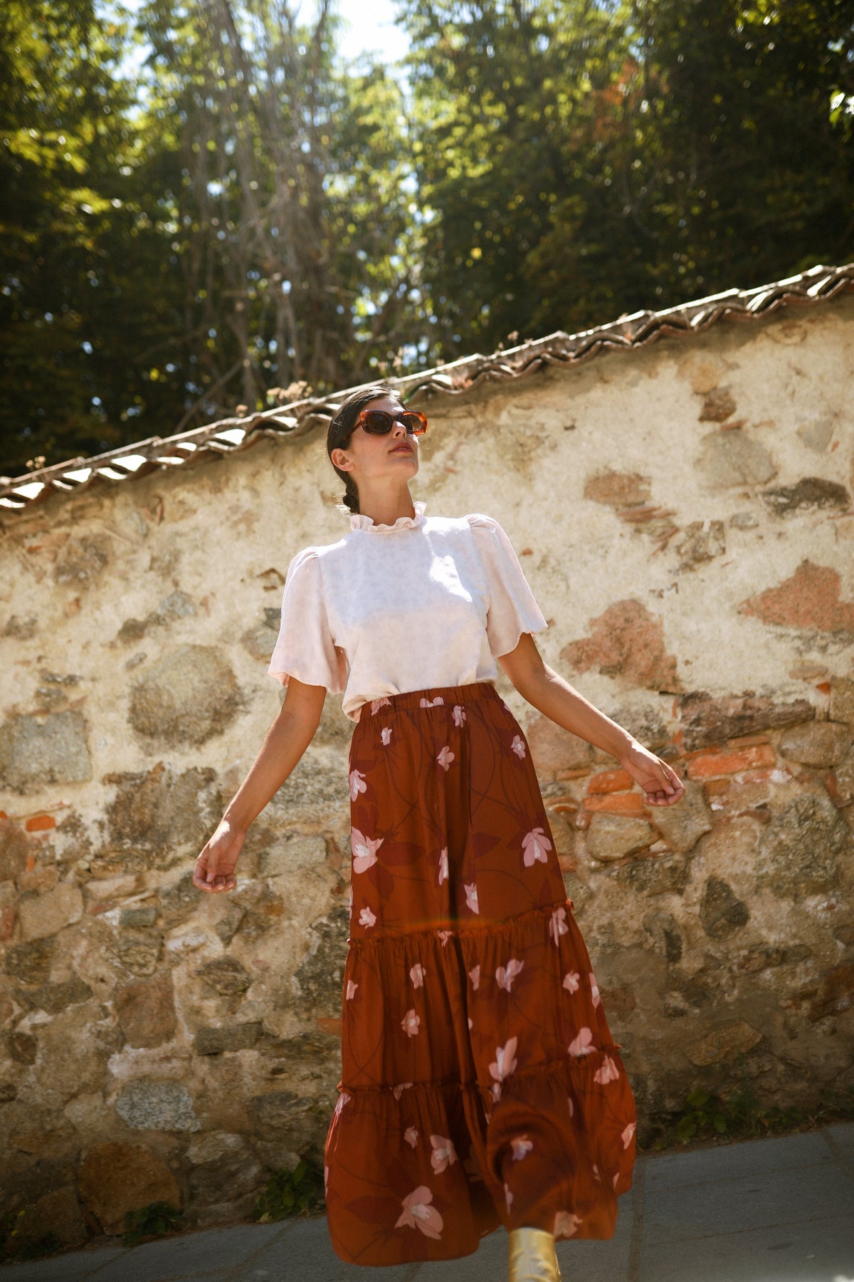 Lupitta Brown Skirt
