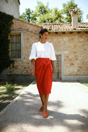 Patrizia Red Skirt